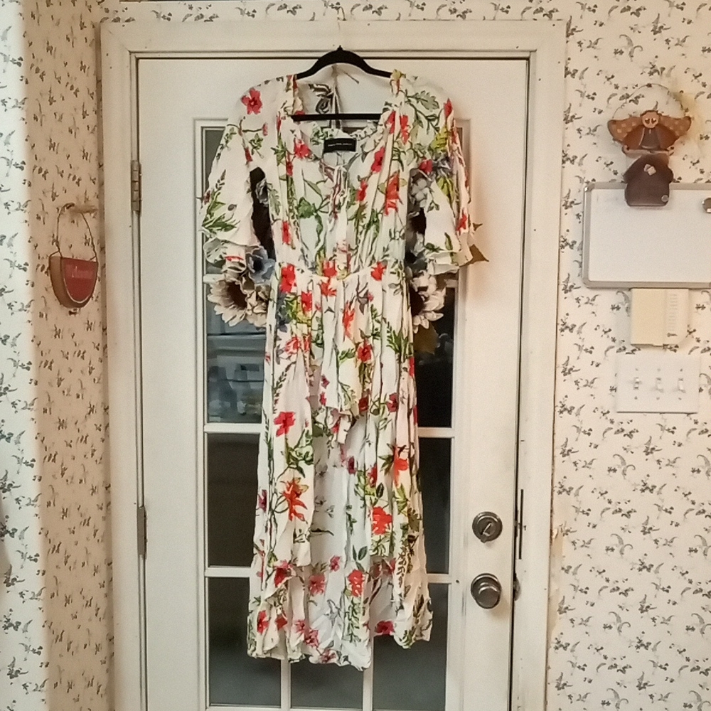 Floral romper dress